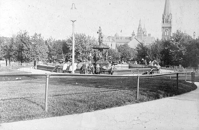 Central Park circa 1900.
